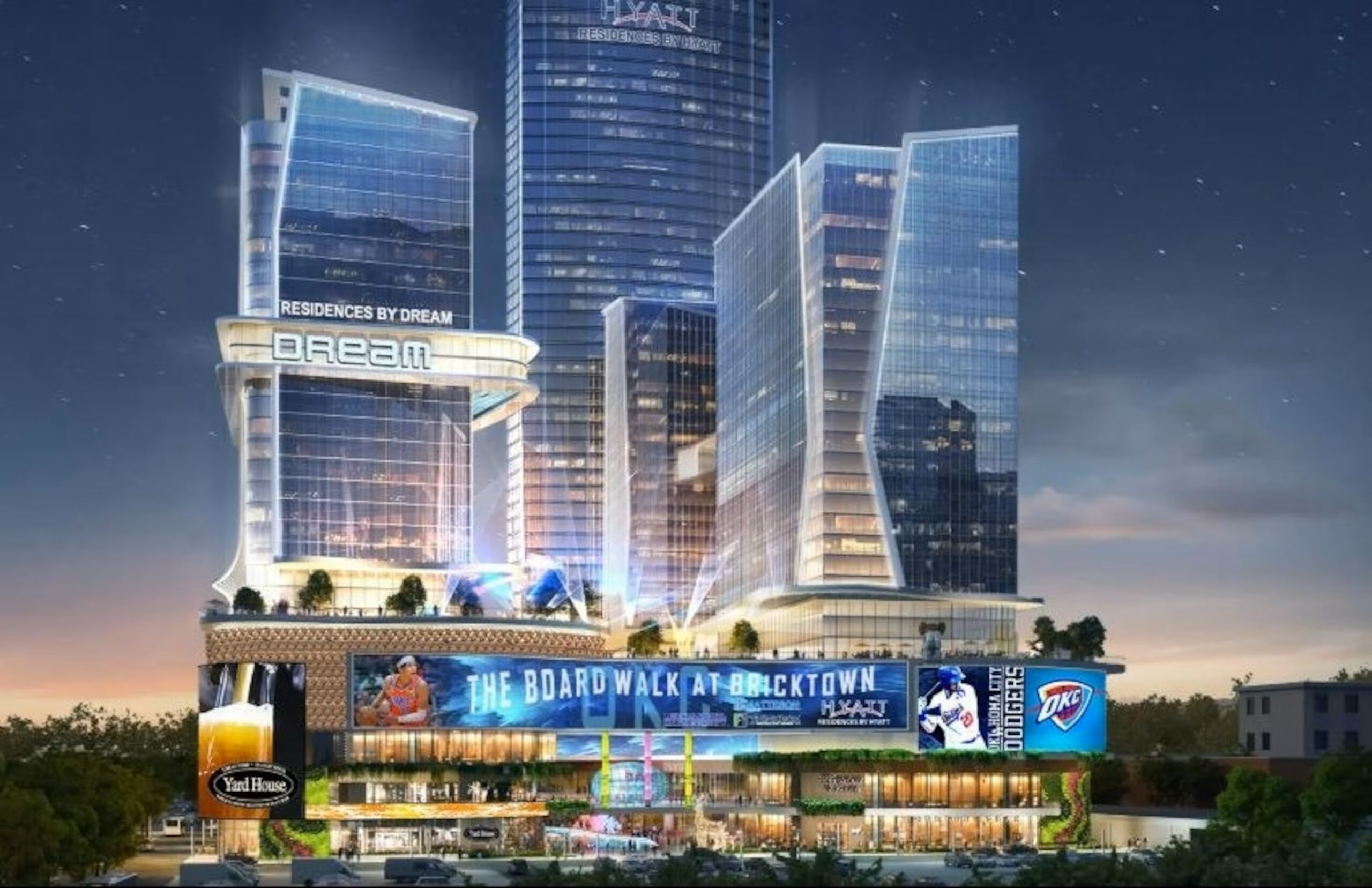 Oklahoma City Proposes Tallest Building in U.S.: The Boardwalk at Bricktown