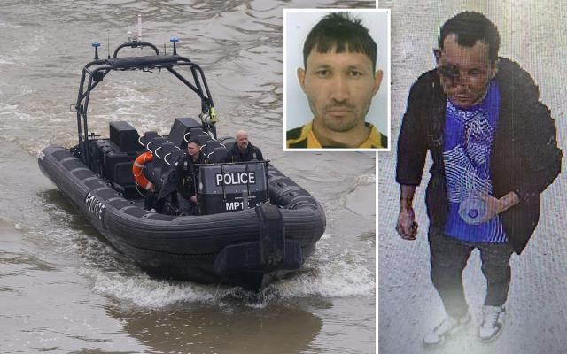 London police confirm that body recovered from river was that of chemical attack suspect Abdul Ezedi
