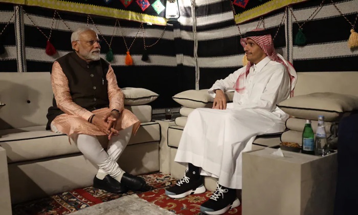 PM Modi Holds “Wonderful Meeting” With Qatar Counterpart, Discusses Bilateral Ties