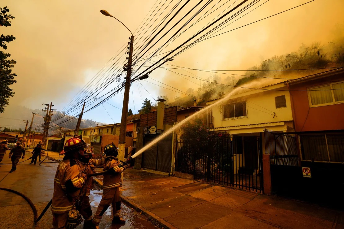 At least 51 killed as wildfires rage in Chile