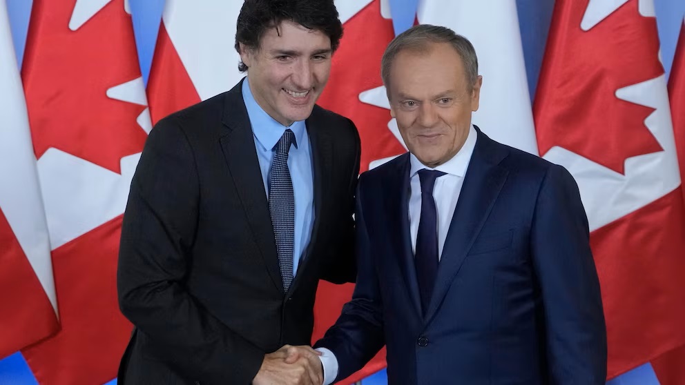 Polish, Canadian leaders discuss boosting Ukrainian food exports to hungry countries outside Europe