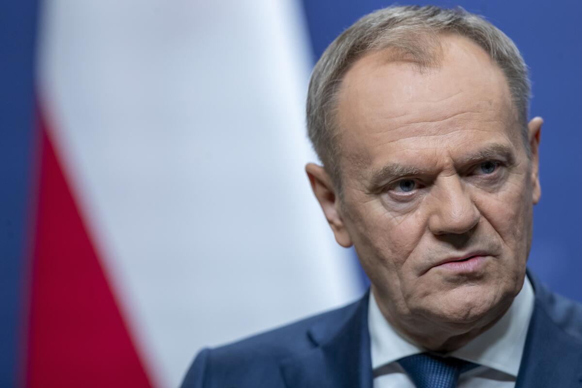 Poland’s prime minister criticizes Hungary and Slovakia foreign ministers for meeting Lavrov